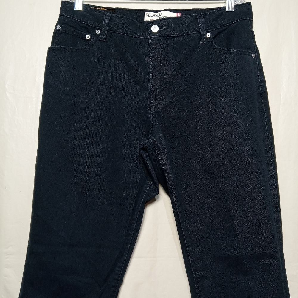 Levi Strauss 550 women's relaxed boot cut denim jeans size 16L